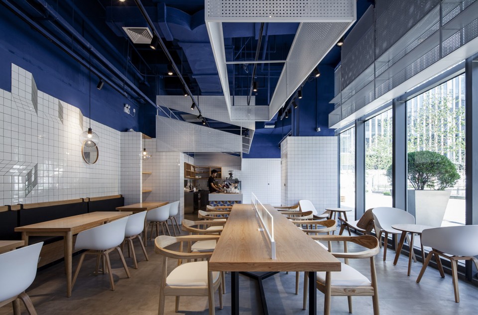 咖啡馆空间设计案例图,咖啡馆空间设计实景图