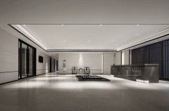 西安1500方新中式办公室装修案例